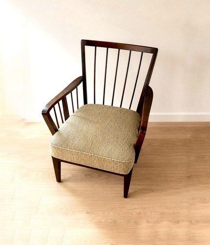 Vintage 1950 1960 sessel holz - sessel,