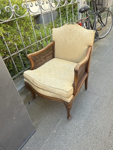 Antiker fauteuil ohrensessel - /,