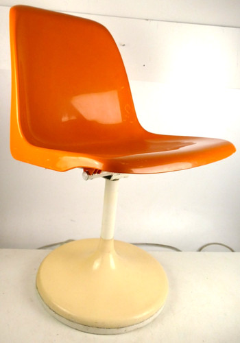 Orange stuhl tulpe - orange, kunststoff