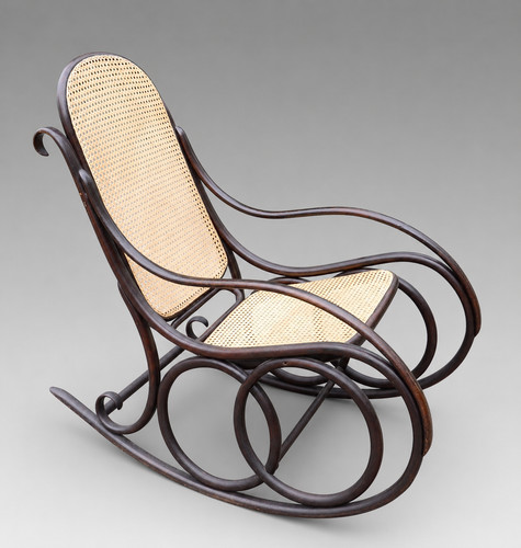 Antiker thonet schaukelstuhl - antiker,