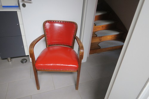 Art deco schreibtischstuhl - ,