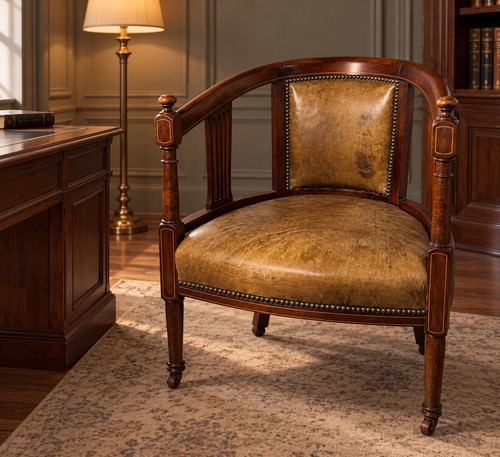Antik historisch leder - antik,