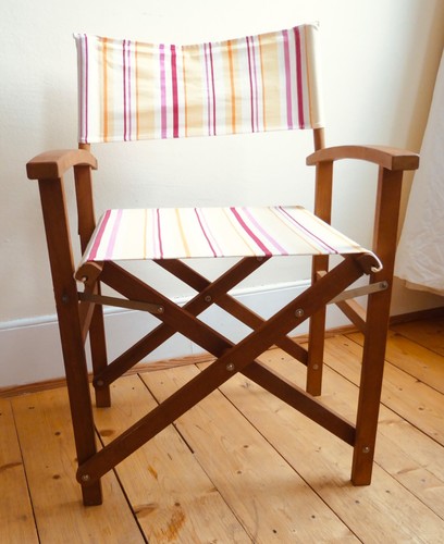 Regie klapp stuhl sessel - stuhl, holz