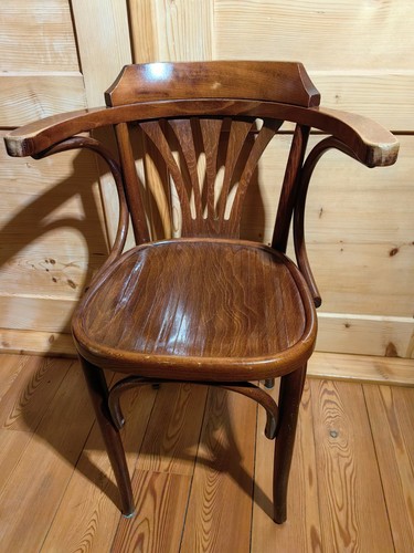 Thonet armlehnstuhl kaffeehaus - thonet,