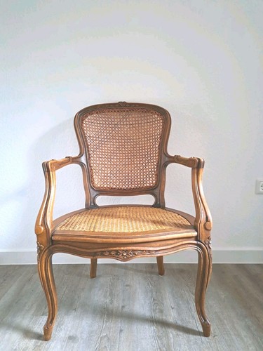 Vintage rokoko stuhl sessel - rokoko,